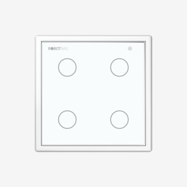 Pulsador táctil de 3 funciones marca Robotbas modelo LS7544 JLS W