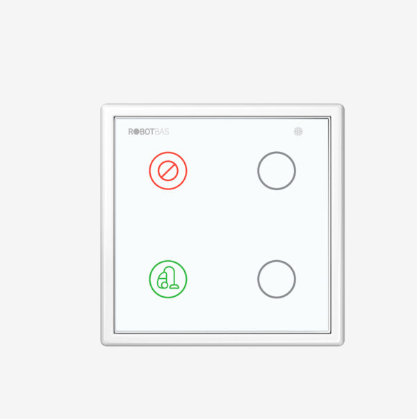 Indicador de servicio de habitaciones de 4 funciones marca Robotbas modelo SD7334 JLS W