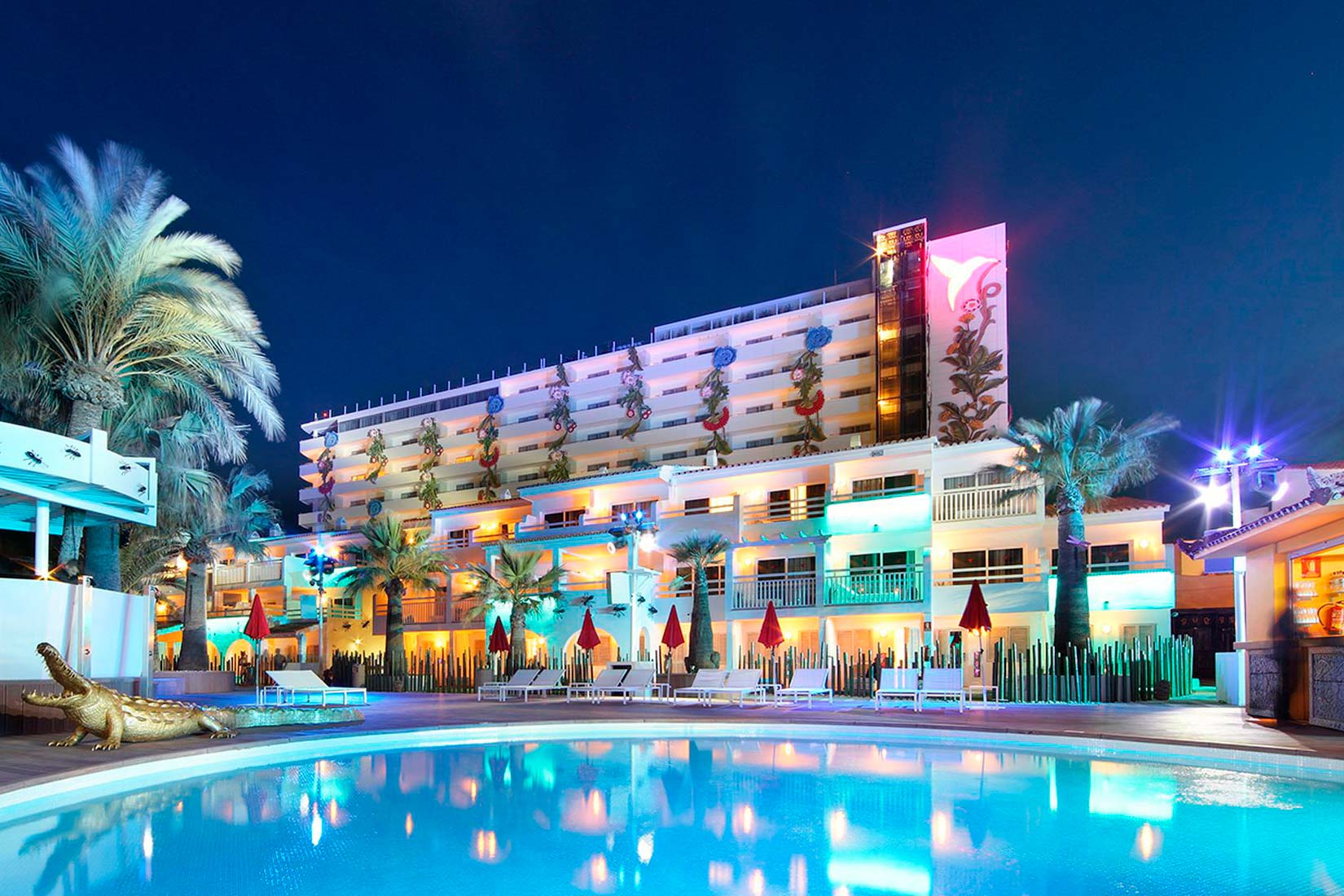 The automation of the Ushuaïa Ibiza Beach Hotel